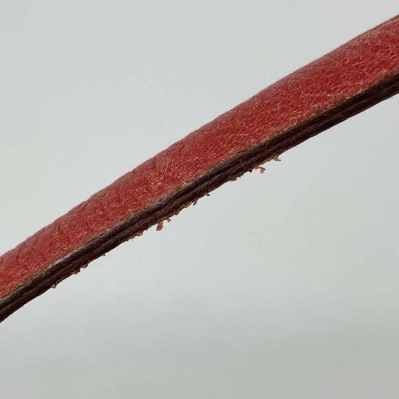 Hermes Hermès Trim 31 One-Shoulder Shoulder Bag in Red Leather, Size E, Women's - Picture 8 of 10